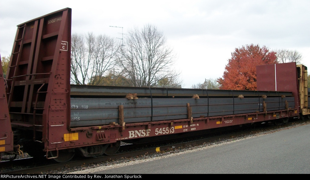 BNSF 545513, side view